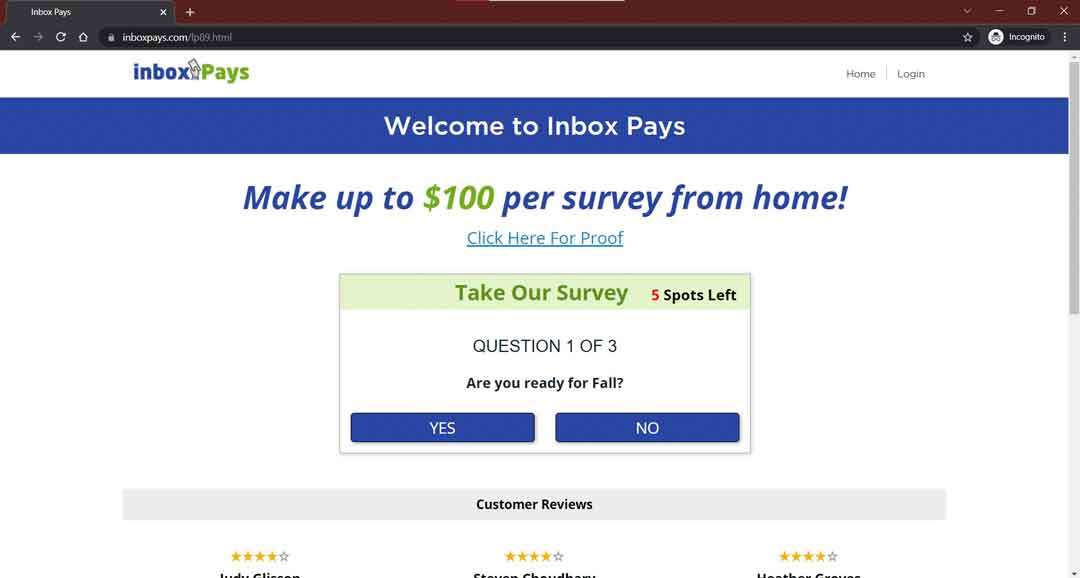 Surveys for Cash