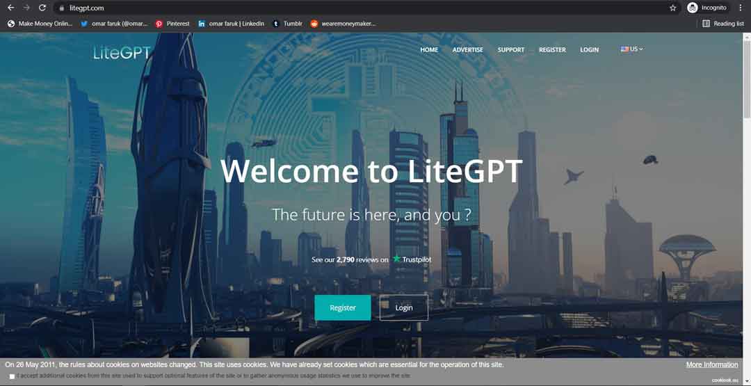 litegpt.com is a Paid Video Viewing site