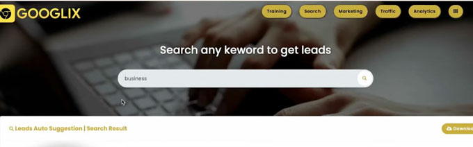 Where can you enter any keyword related to the offer you want to promote?