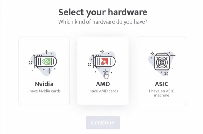 How to sign up at minerstat for mine Ethereum.