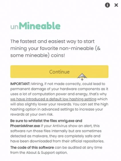 Run unMineable Miner to mine XRP On HotBit.