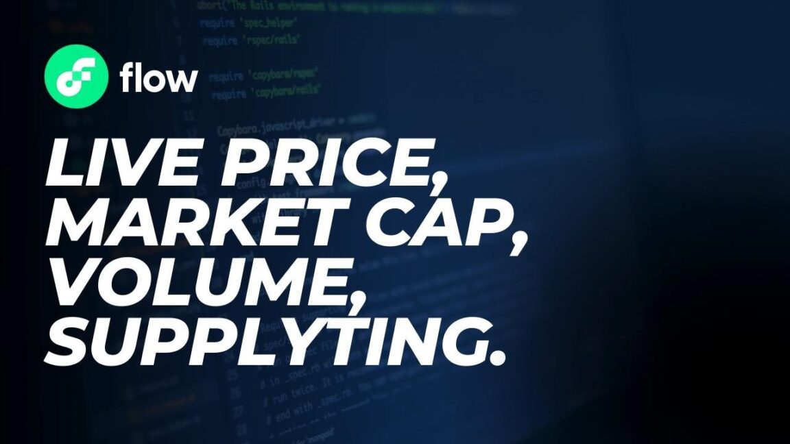 What is the FLOW token Live Price, Market Cap, Volume, Supply