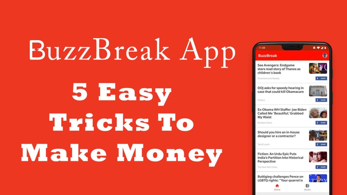 BuzzBreak App Review 5 Easy Tricks To Make Money