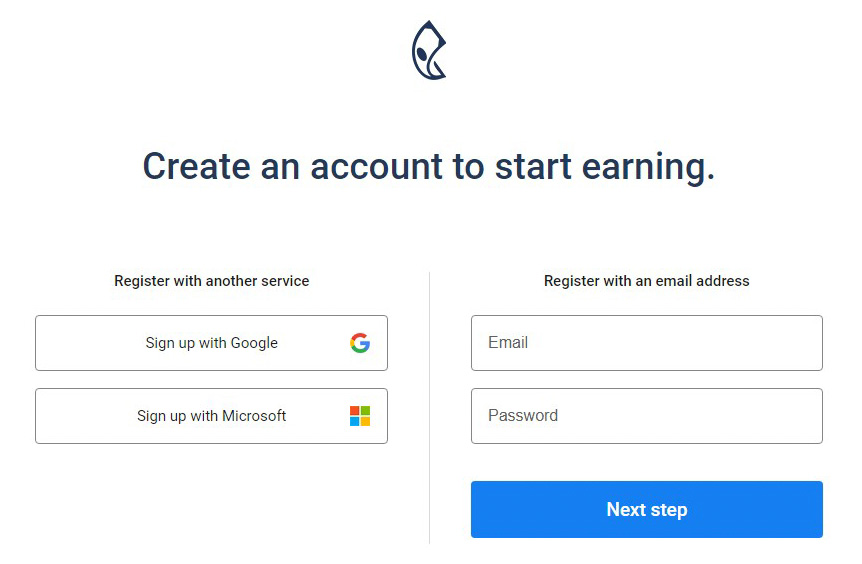 How to create Paidwork free account?