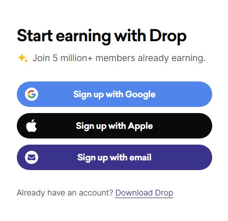 How to join Drop App?