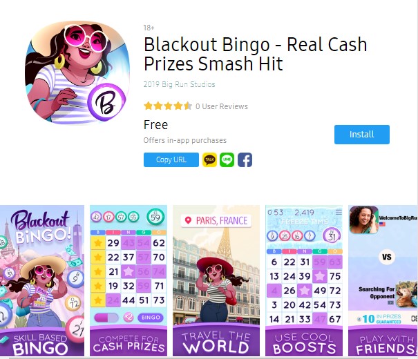 How to install and Sign Up for Blackout Bingo Game?