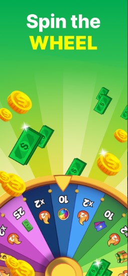 2. Make money by spinning the wheel from Gamee App.