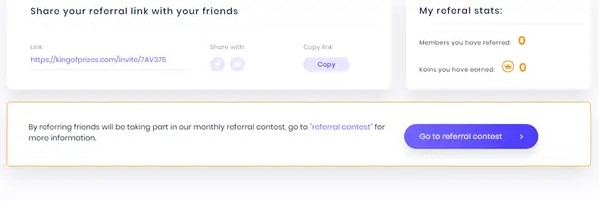 6. Make money in Referral Program.