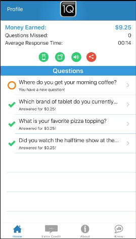 How to make money by answering questions from 1Q App?