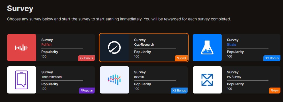 2. Make money by Paid surveys from Gaintplay.