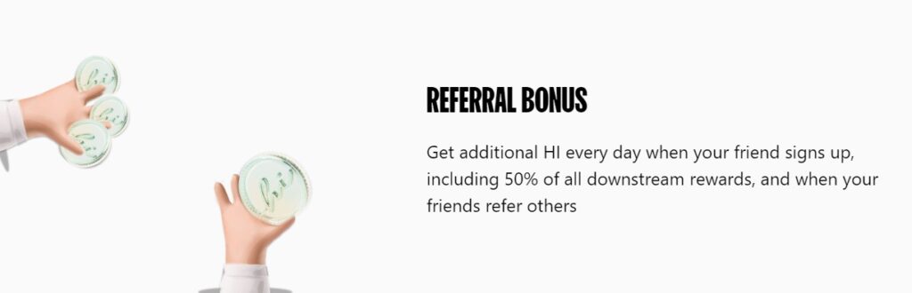 Make money by using the Referral Program.