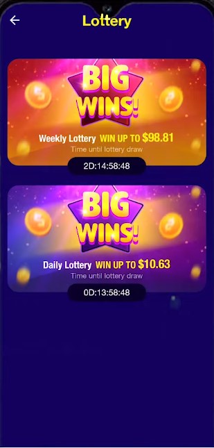 2. Make money by Lottery From News Pie Earning App.