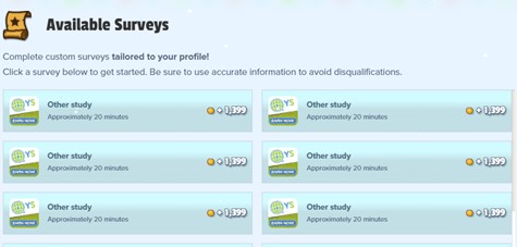 1. Make money by answering surveys from GamerMine.