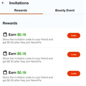 6. Make money by Referral program From News Pie Earning App.