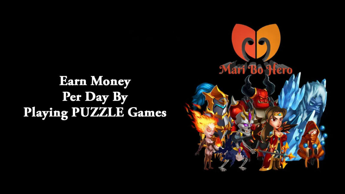 Mari-bo Hero—Earn Money Per Day By Playing PUZZLE Games