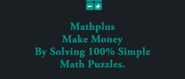 Mathplus - Make Money by Solving 100% Simple Math Puzzles
