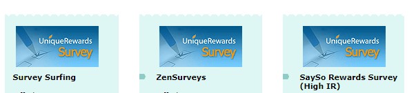 1. Make money by taking surveys from Unique Rewards.