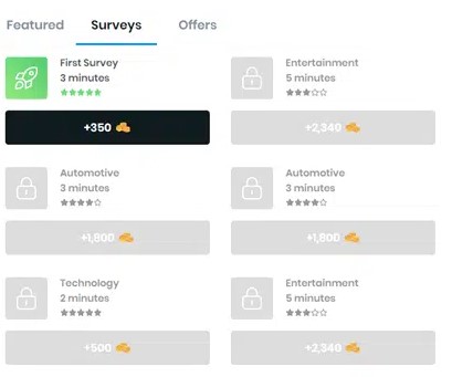 2. Make money by Paid Surveys from the EasyBucks app.