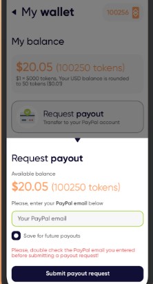 How do you get paid from Money Maker App?