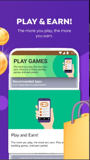 7. Make money by playing games from S'more app.