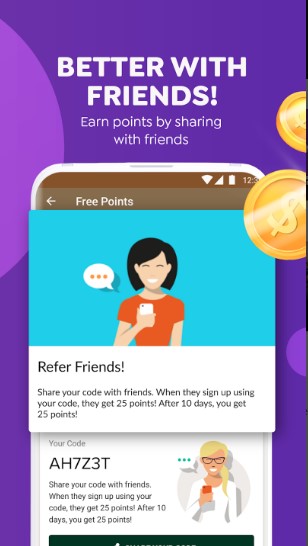 8. Make money Refer Friends from S'more app