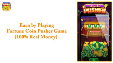 Earn by Playing Fortune Coin Pusher Game (100% Real Money)