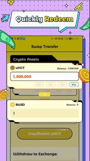 How to Exchange Gold Tokens For Real Cryptocurrency on Wild Cash?