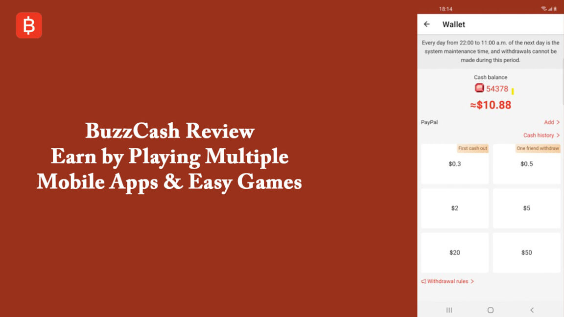 BuzzCash Review – Earn by Playing Multiple Mobile Apps & Easy Games In 2023BuzzCash Review – Earn by Playing Multiple Mobile Apps & Easy Games In 2023