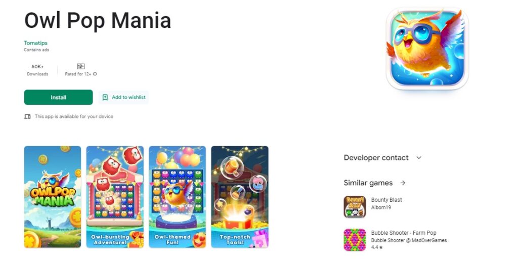 What is Owl Pop Mania?