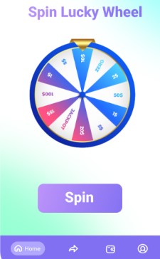 4. Make money by spinning the Fortune Wheel from TaskPay.