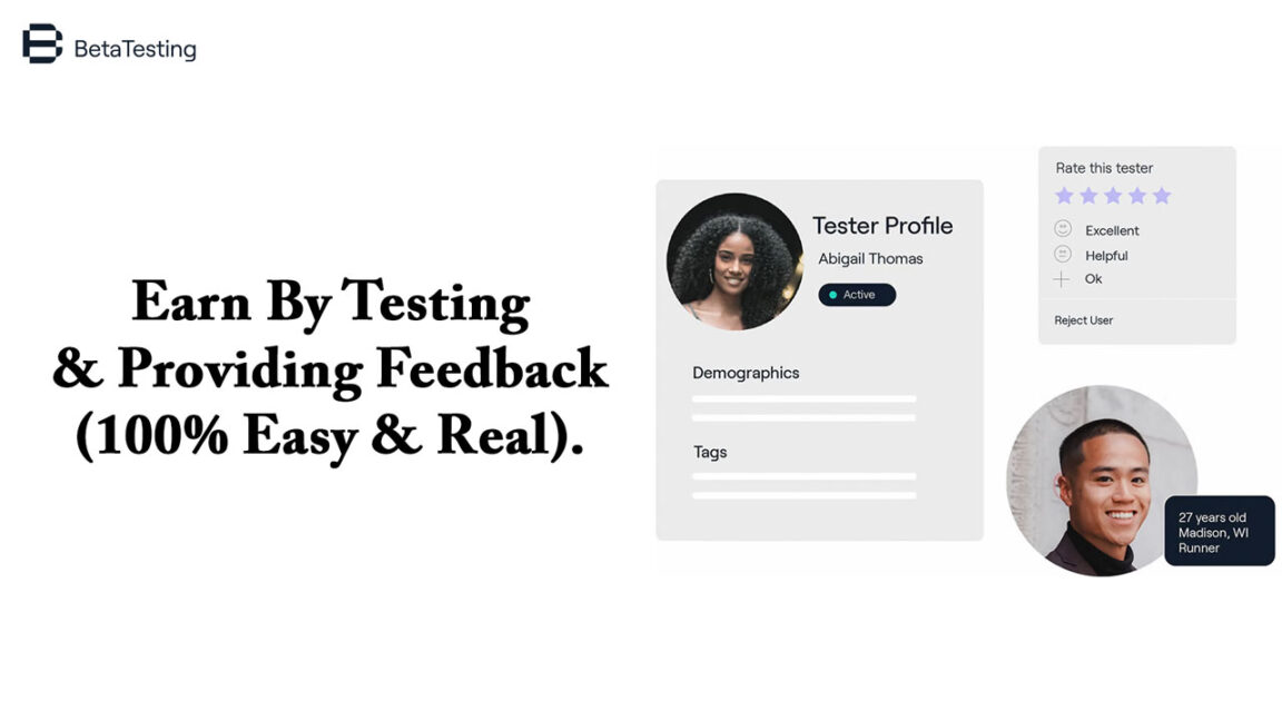 BetaTesting - Earn By Testing & Providing Feedback (100% Easy & Real)