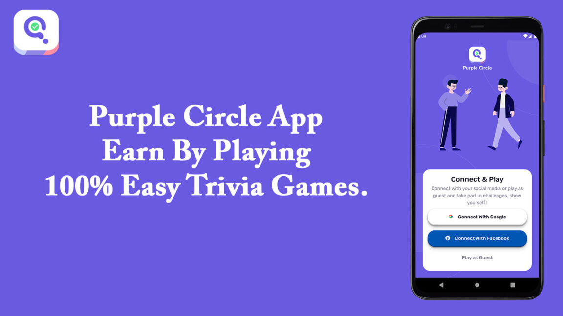 Purple Circle App – Earn By Playing 100% Easy Trivia Games