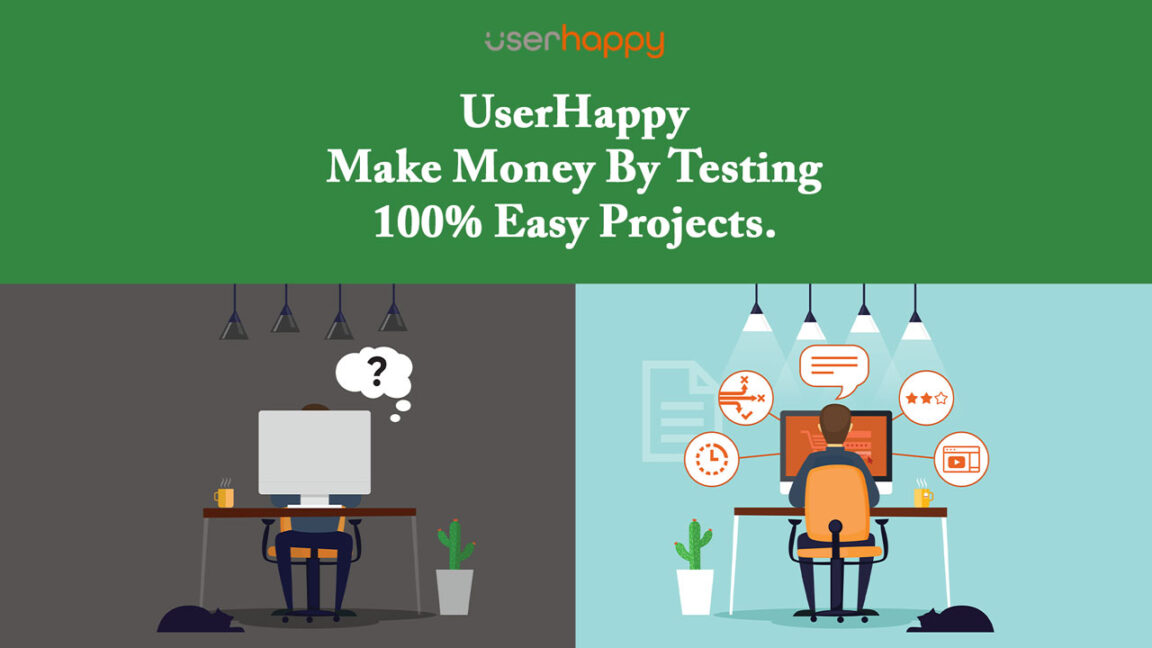 UserHappy - Make Money By Testing 100% Easy Projects