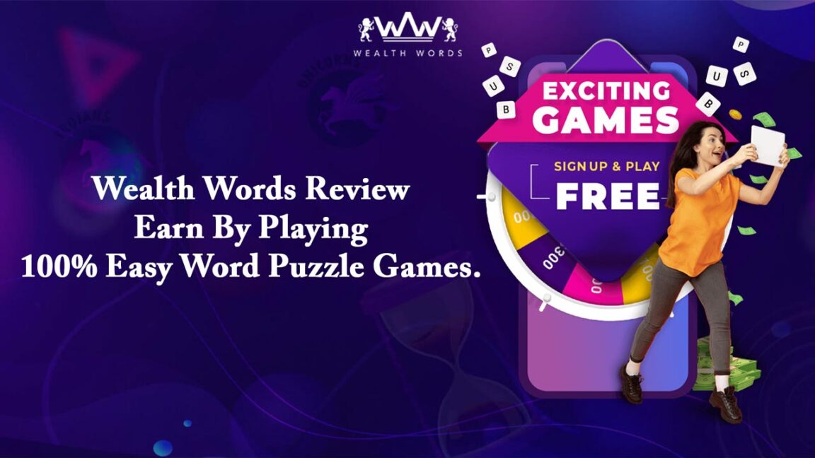 Wealth Words Review – Earn By Playing 100% Easy Word Puzzle Games