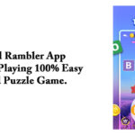 Word Rambler App – Earn by Playing 100% Easy Word Puzzle Game