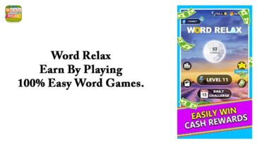 Word Relax – Earn By Playing 100% Easy Word Games