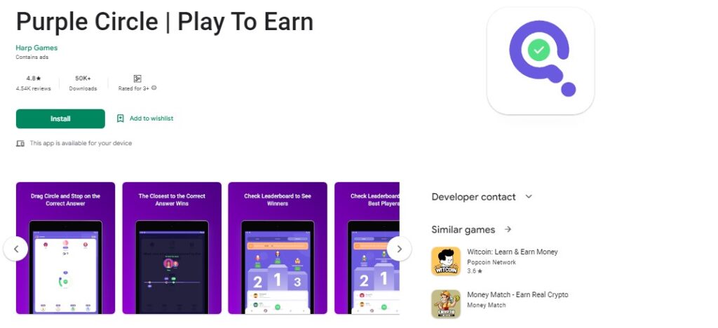 What is Purple Circle App?