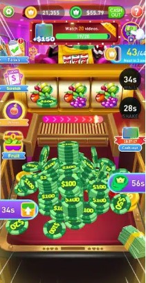 How to make money by Playing Fortune Coin Pusher.