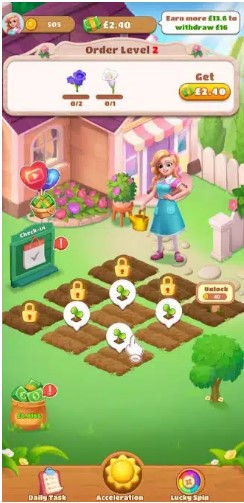 How to make money from Farmyard Garden App?
