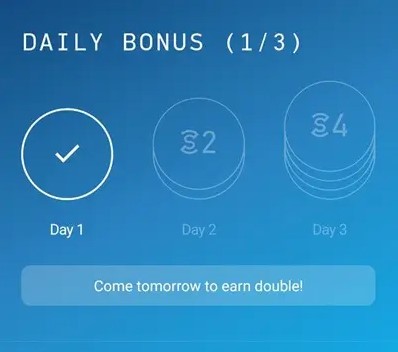 3. Make Money with Daily Rewards From Sweat Coin.