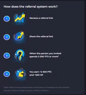 5. Make Money by Referral Program from GameGleam.