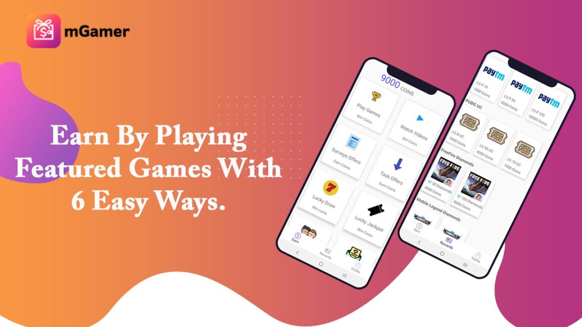 mGamer App – Earn By Playing Featured Games With 6 Easy Ways