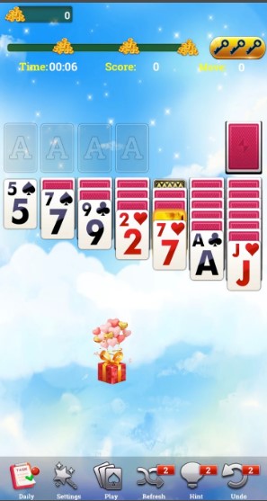 How to play Solitaire Sky and earn money?