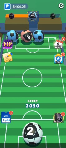 How to Play Kick Football 2048 3D And Earn?