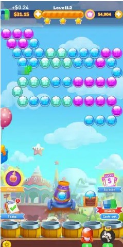 How to play Gummy Bubble Pop and earn?