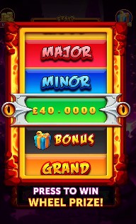 Earn From Wheel At Little Bat Slot. 