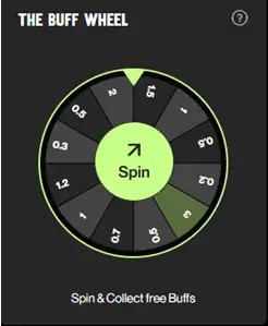 2. Make money by Buff Wheel From Buff Platform.