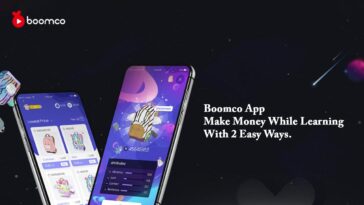 Boomco App - Make Money While Learning with 2 Easy Ways