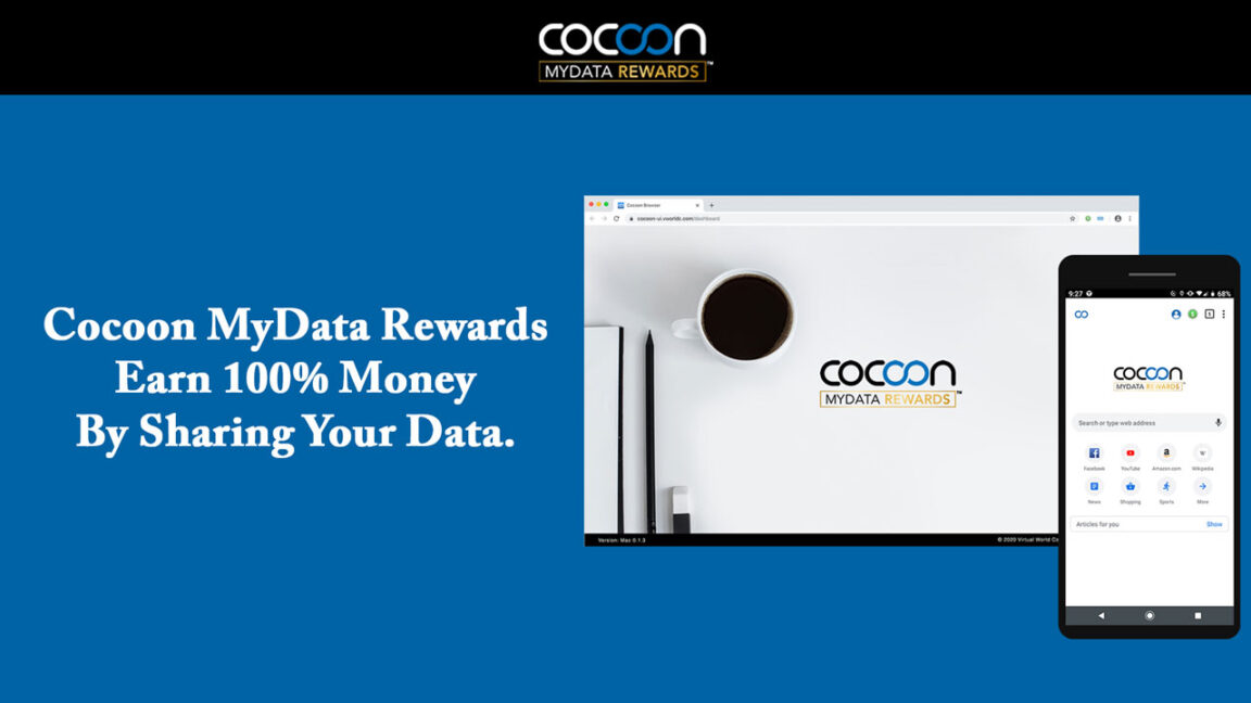Cocoon MyData Rewards – Earn 100% Money By Sharing Your Data