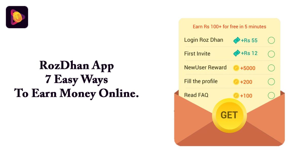 RozDhan App – 7 Easy Ways To Earn Money Online